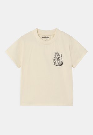 TIGER UNISEX - Print T-shirt - offwhite