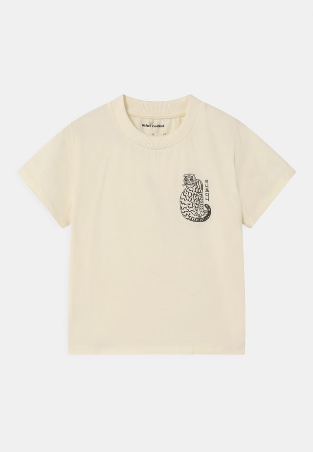 TIGER UNISEX - T-shirt print - offwhite