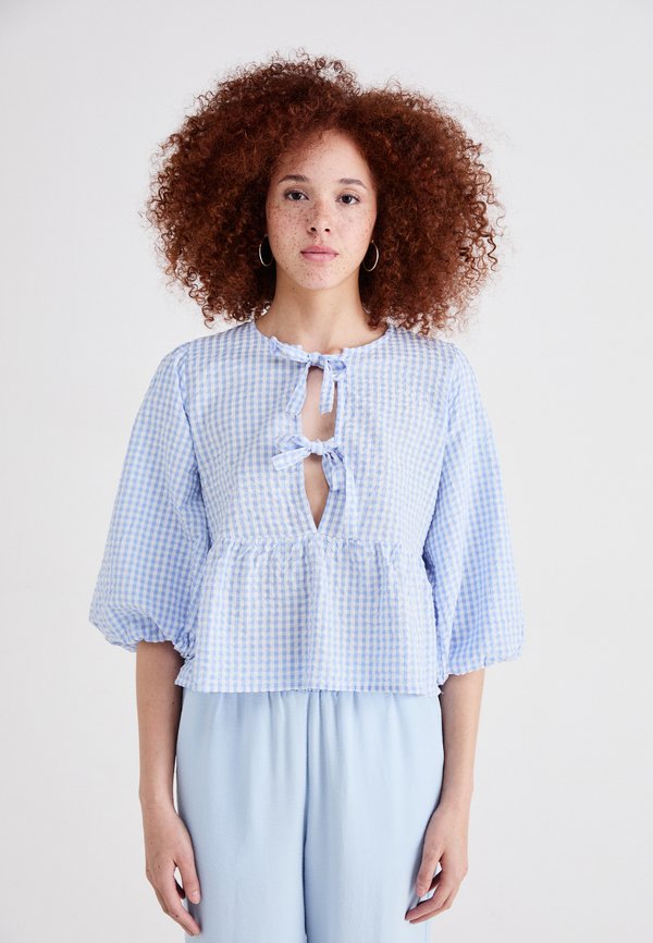 GINGHAM BLOUSE - Bluse