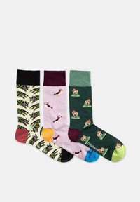 DillySocks GIFT BOX 3ER SET  - Chaussettes - cat & puffin & capricorn