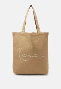 Karl Kani SIGNATURE SHOPPER UNISEX - Shopping bag - sand