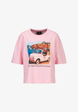 19V69 Italia, PETONIA - T-Shirt print - rose