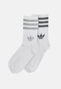 MID CUT UNISEX 2 PACK  - Sokker - white/grey/black