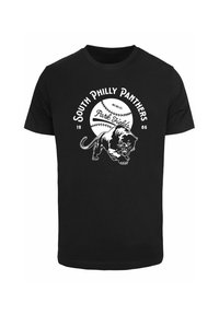 Merchcode PARK FIELDS-SOUTH PHILLY PANTHERS - T-shirts med print - black
