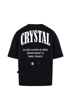 CRYSTAL PARIS Print T-shirt - black