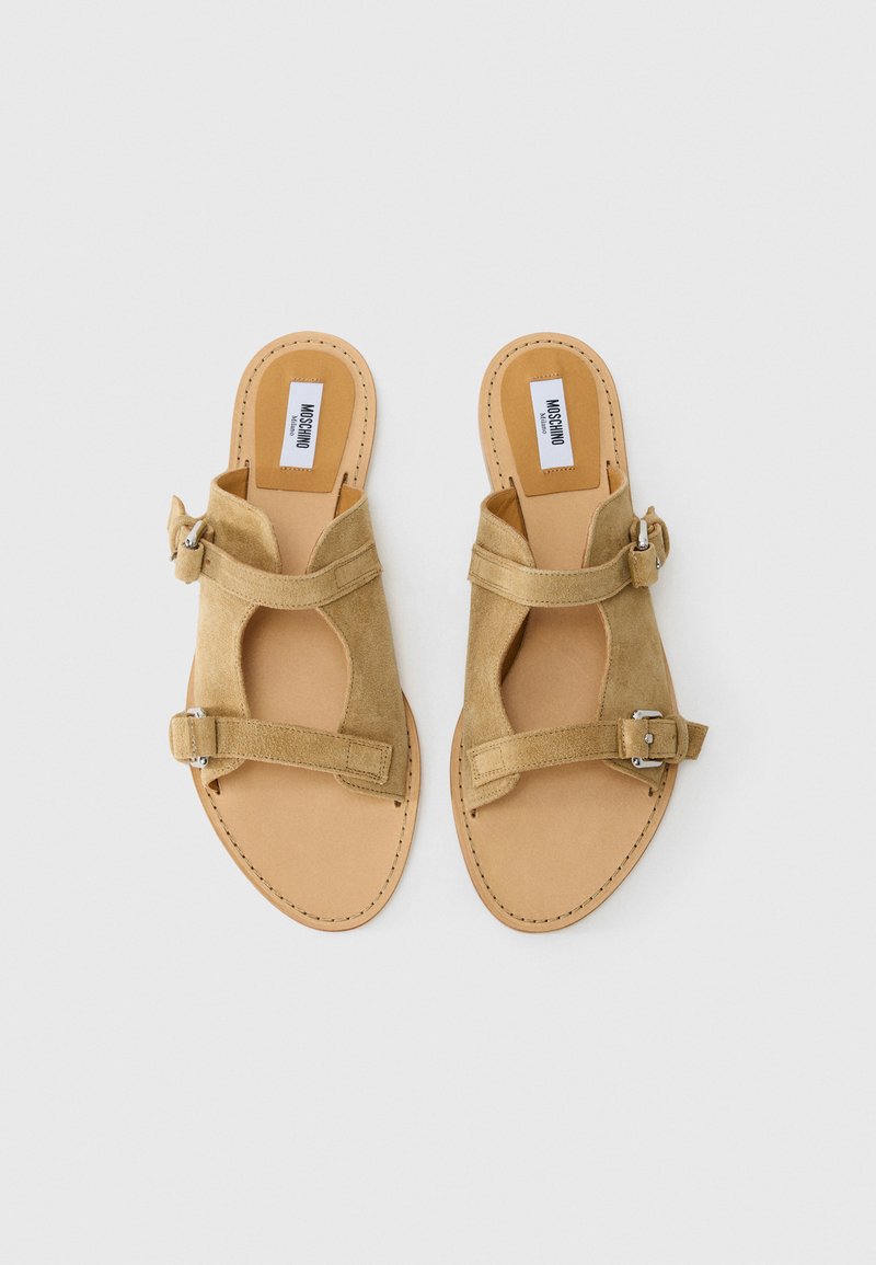 MOSCHINO BUCKLES - Mules - beige/white - Zalando.ie display picture 1