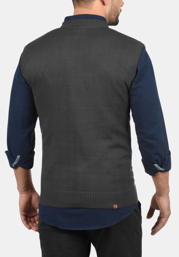 BHLENNARDO - Waistcoat - charcoal4