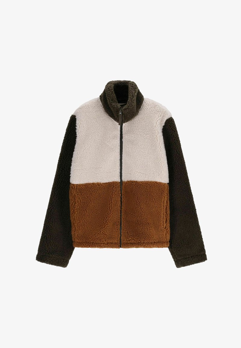 Sissy-Boy TEDDY IN OPTIK Fleece jacket beige Zalando