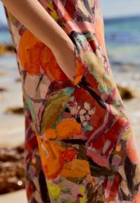 Next TALL FIT - SLEEVELESS - Kombinezon - orange fruit print