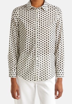 Button-down blouse - off-white