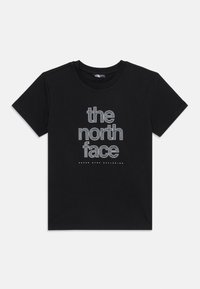 The North Face REFLECTIVE LOGO RELAXED TEE UNISEX - T-shirt imprimé - black