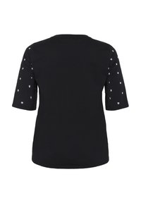 Kaffe Curve HELENA - Tricou cu imprimeu - black deep