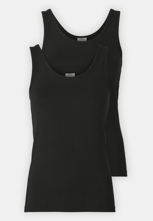 JDYMILA TANK 2 PACK - Débardeur - black