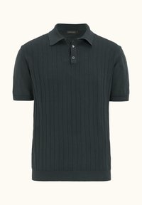 Oscar Jacobson BARTO STRIPE - Pikeepaita - sfumato green