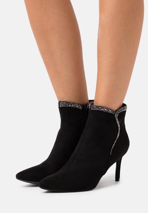 Menbur Boots à talons - black