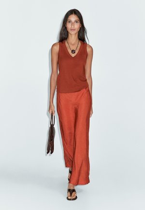 LONG FLARED  - Maxinederdele - orange