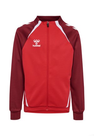 LEAD 2 0 TRACK ZIP - Giacca sportiva - true red/maroon