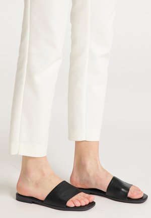 Pantolette flach - black