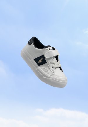 Polo Ralph Lauren, RYLEY UNISEX - Маратонки - white tumbled/navy w/ cream pp