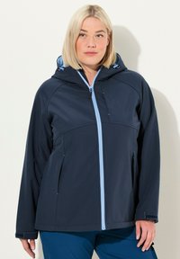 Ulla Popken CONTRAST - Outdoorjacka - navy blue