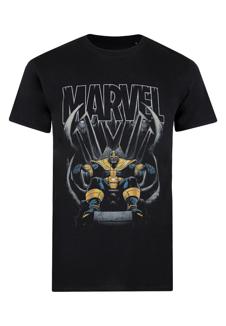 Marvel T-shirt print zwart Marvel T-shirt print zwart