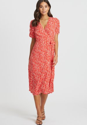 MARION  - Robe de jour - red blossom