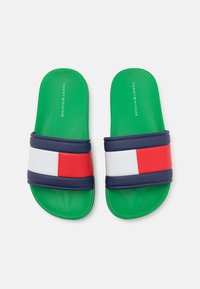 Tommy Hilfiger DAMIAN UNISEX - Pantolette flach - green