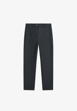 Massimo Dutti, Pantaloni eleganti - dark blue