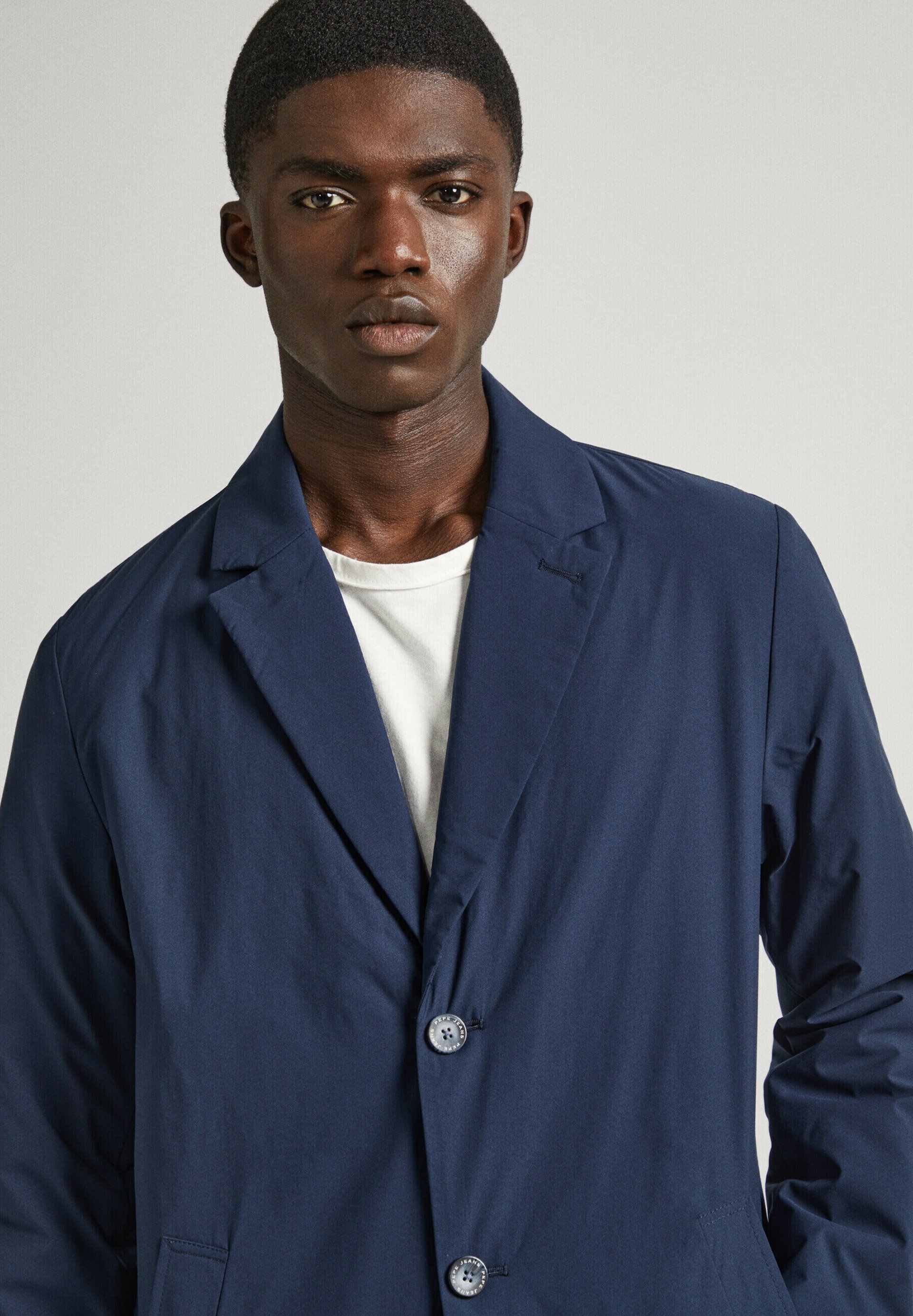 Pepe Jeans VELSEA - Short coat - dulwich blue/dark blue - Zalando