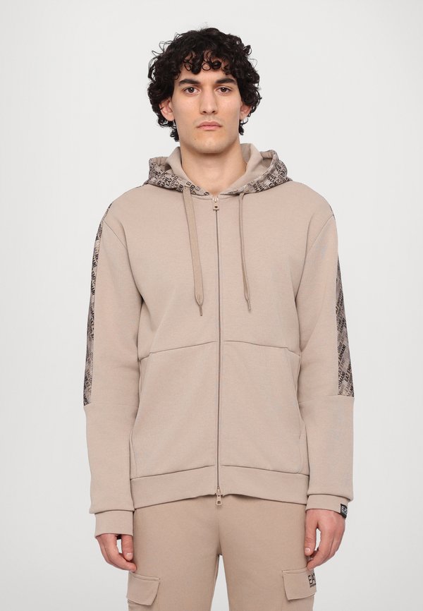 Zip-up sweatshirt - cobblestone