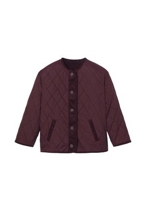 EN RÉVERSIBLE - Veste d'hiver - bordeaux