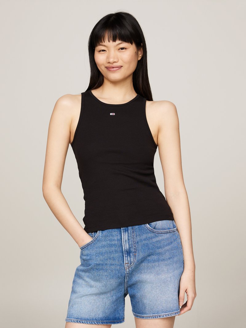Tommy Jeans ESSENTIAL TANK - Top - black