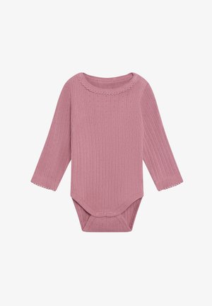 FIXONI, BODY LONG SLEEVES POINTELLE - Body - nostalgia rose