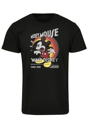 Print T-shirt - black