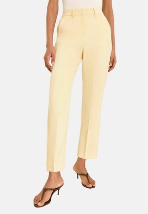 Lipsy, REGULAR FIT - TAILORED TAPERED TROUSERS . - Stoffhose - lemon yellow