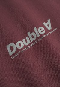 DOUBLE A BY W.W. CREW NECK AANEUE - Mikina - decadent chocolate