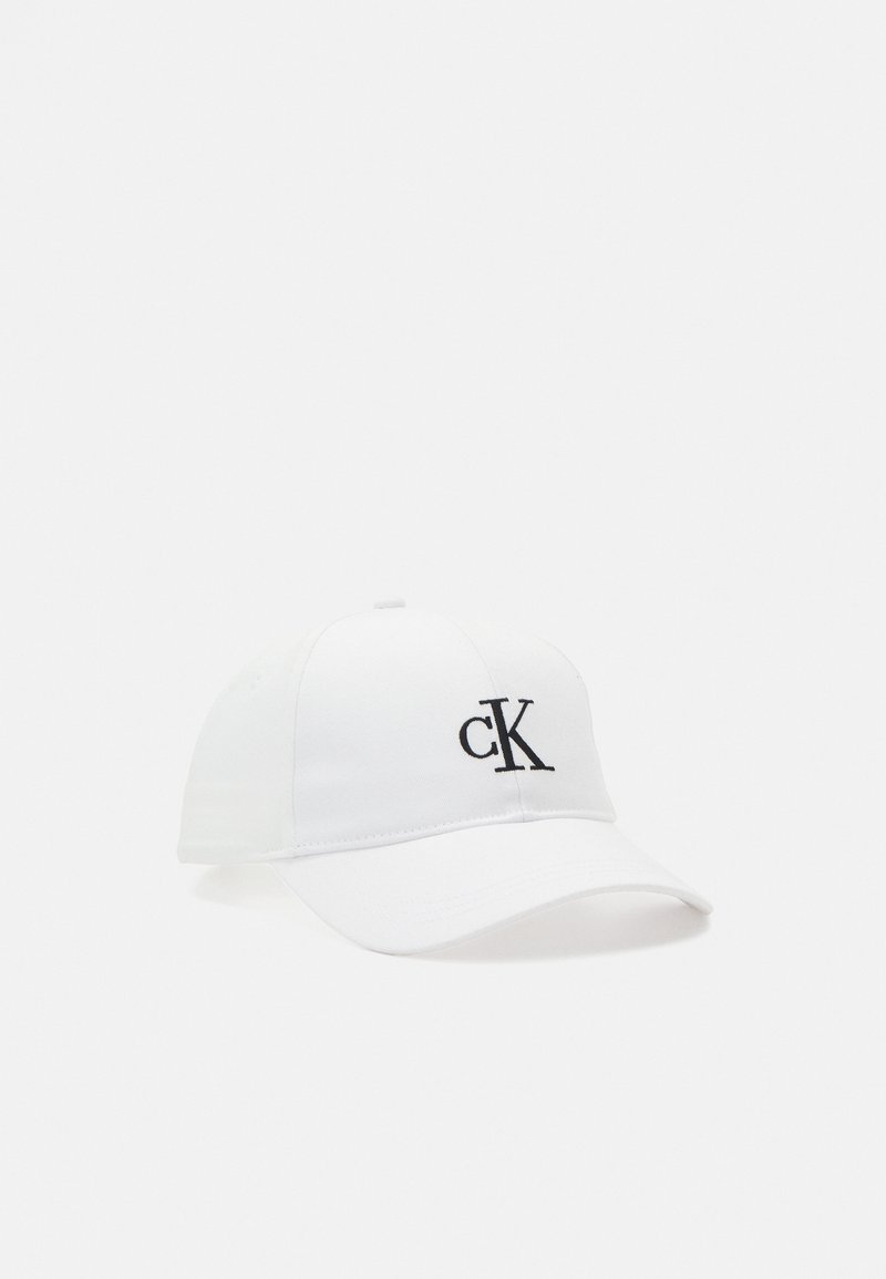 Calvin Klein Jeans MONOGRAM UNISEX - Șapcă - bright white