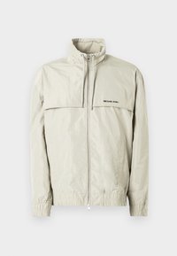 MOCK NECK WINDBREAKER - Windbreakers - stone