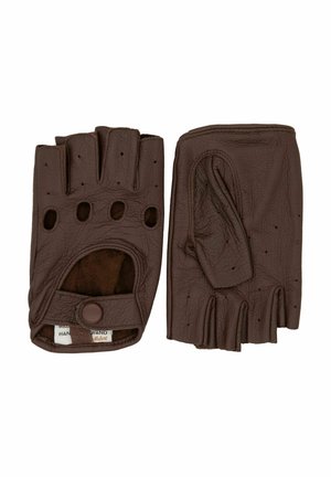 Hand Gewand by Weikert SUNNY  - Fingerless gloves - braun