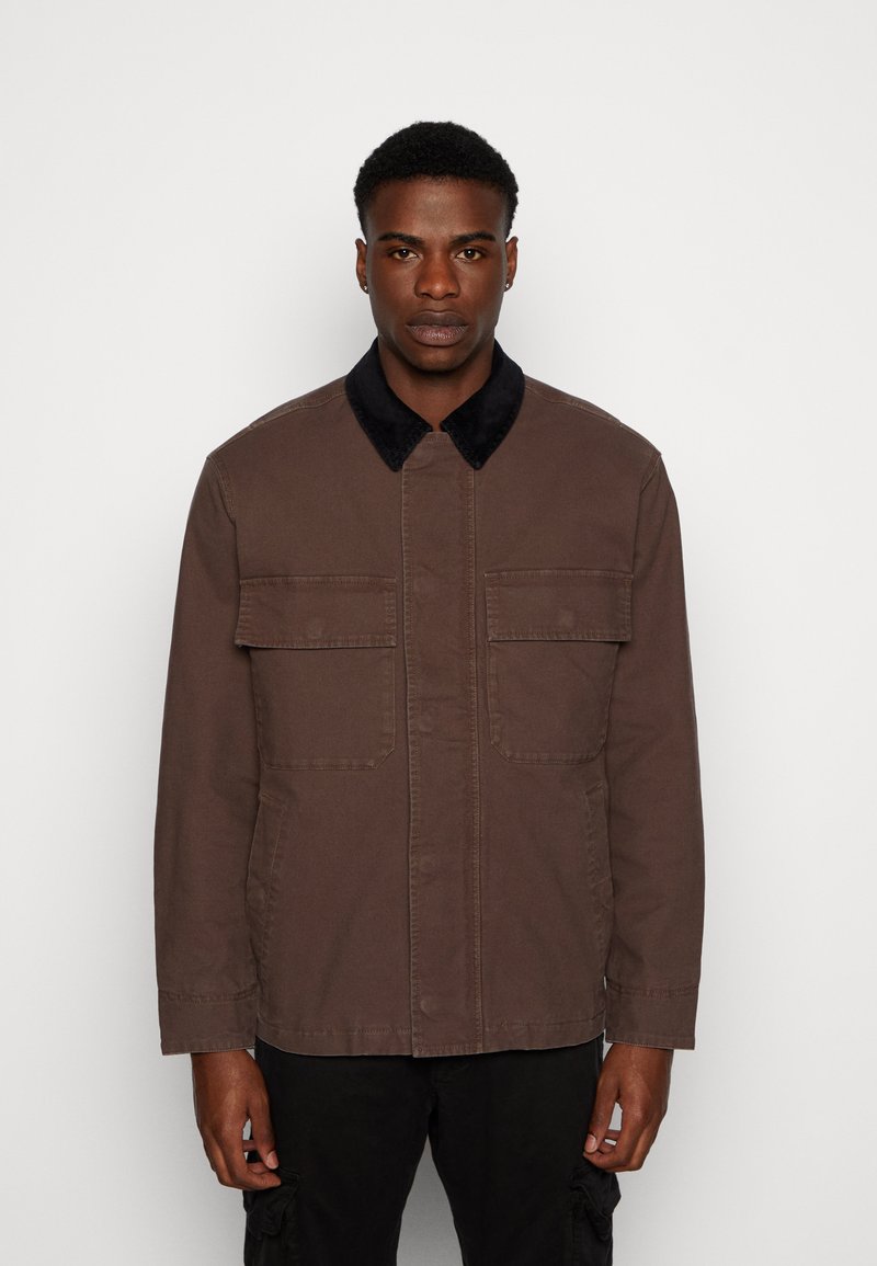 Abercrombie & Fitch WORKWEAR JACKET Light jacket brown Zalando.co.uk