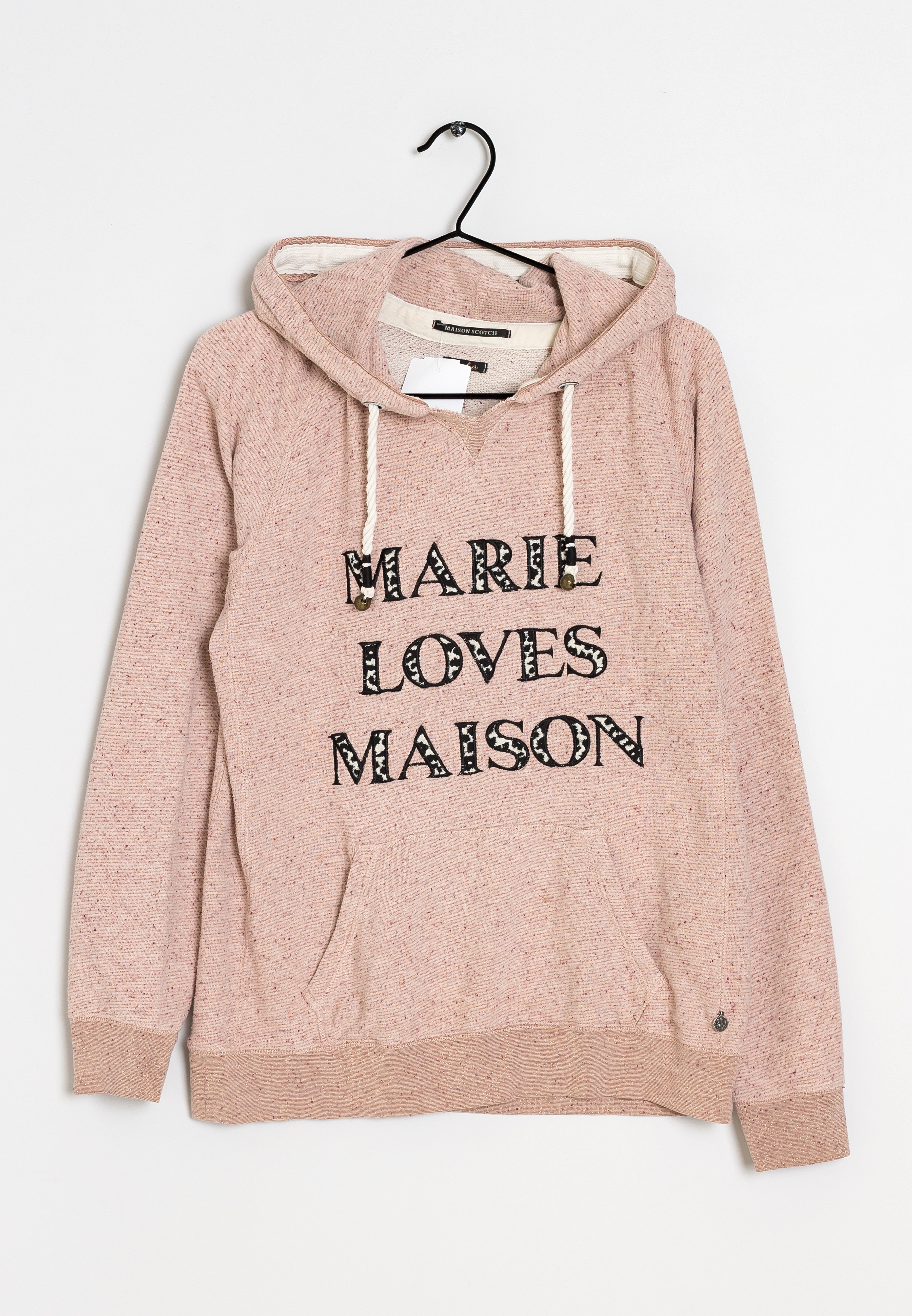 Maison Scotch Felpa con cappuccio - nude/color carne - Zalando.it