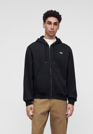 The North Face, ESSENTIAL SIMPLE DOME RELAXED FULL ZIP HOODIE - Суитшърт с цип - black