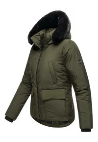 Marikoo MORINAA XVI - Ziemas jaka - dark olive