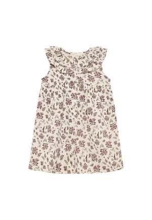 FLORAL WOVEN - Skjortekjole - eggnog