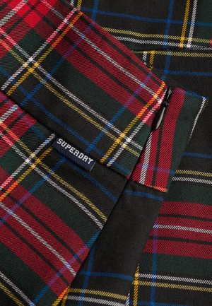 Superdry & Co, SUPERDRY MINI PLEATED SKORT.. - A-snit nederdel - navy check