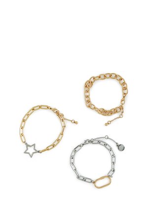 STAR CARABINER JEWELRY 3 PACK - Bracelet - silver-coloured