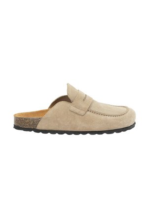 KESLEM, ZUECO KESLEM, HOMBRE - Sandalias planas - taupe