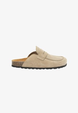 KESLEM, ZUECO KESLEM, HOMBRE - Sandalias planas - taupe