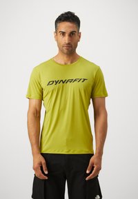 Dynafit TRAVERSE TEE - Sport T-Shirt - golden lime