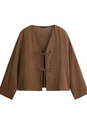 OYSHO, Blouse - camel